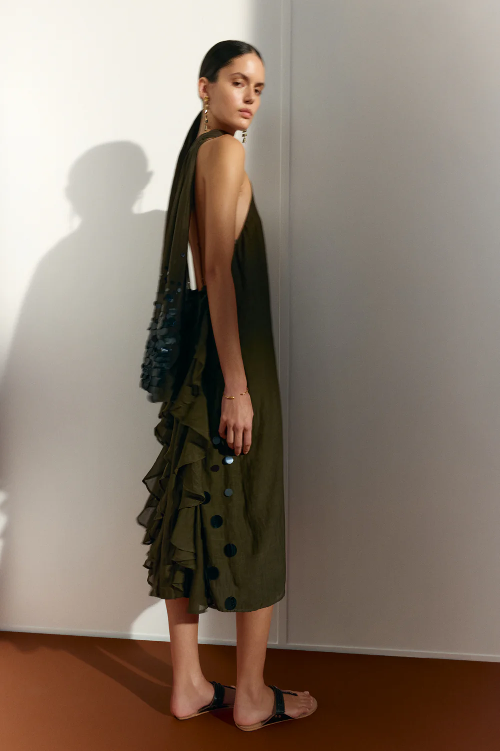 Bustle Dress Earth - Image 4
