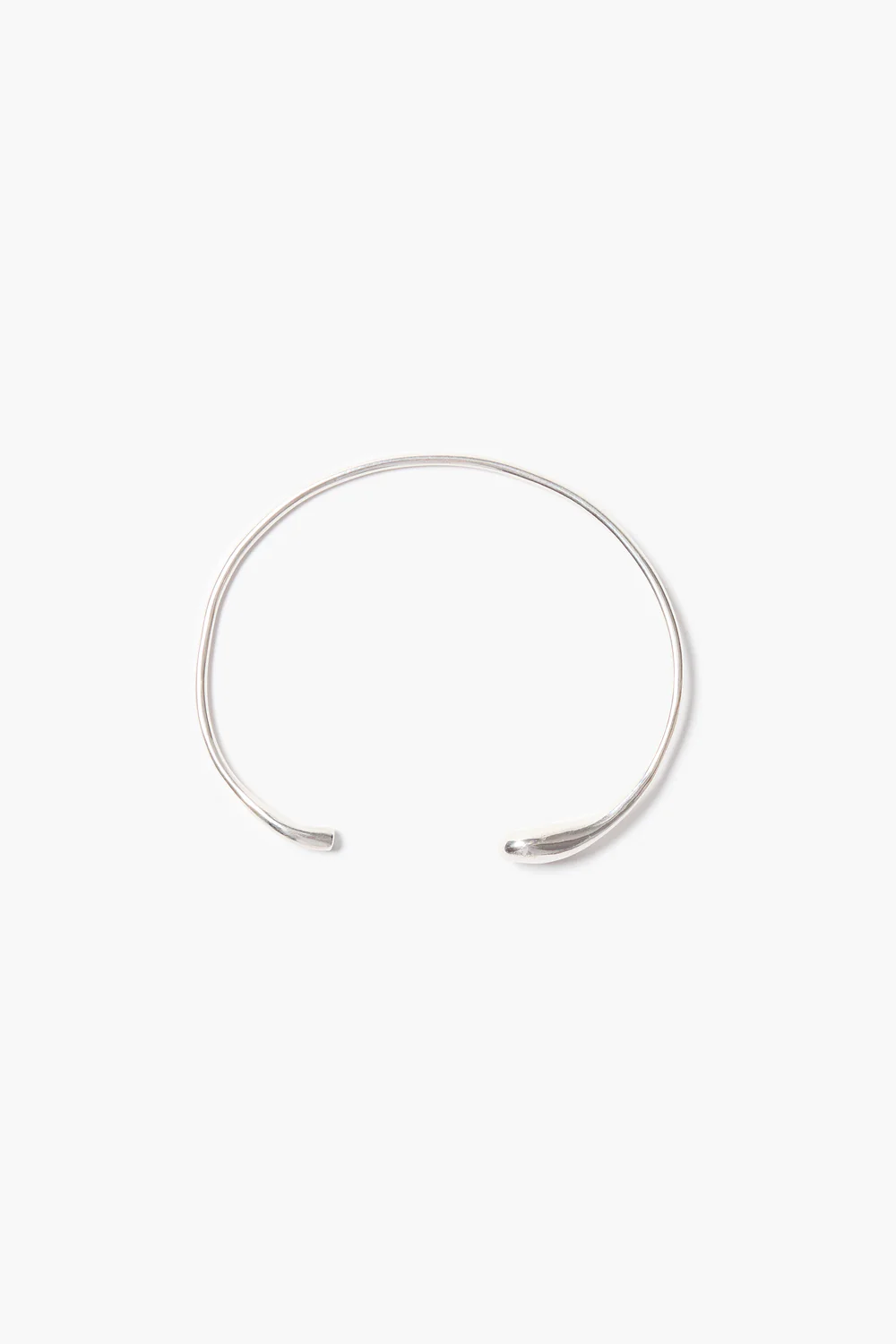 Diamond Serpentine Cuff Silver