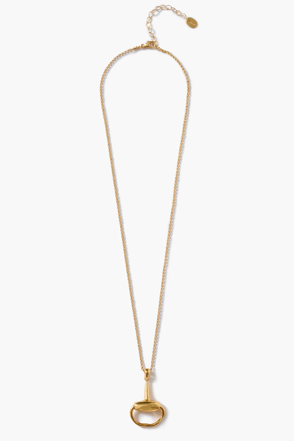 Horsebit Necklace Gold - Image 2