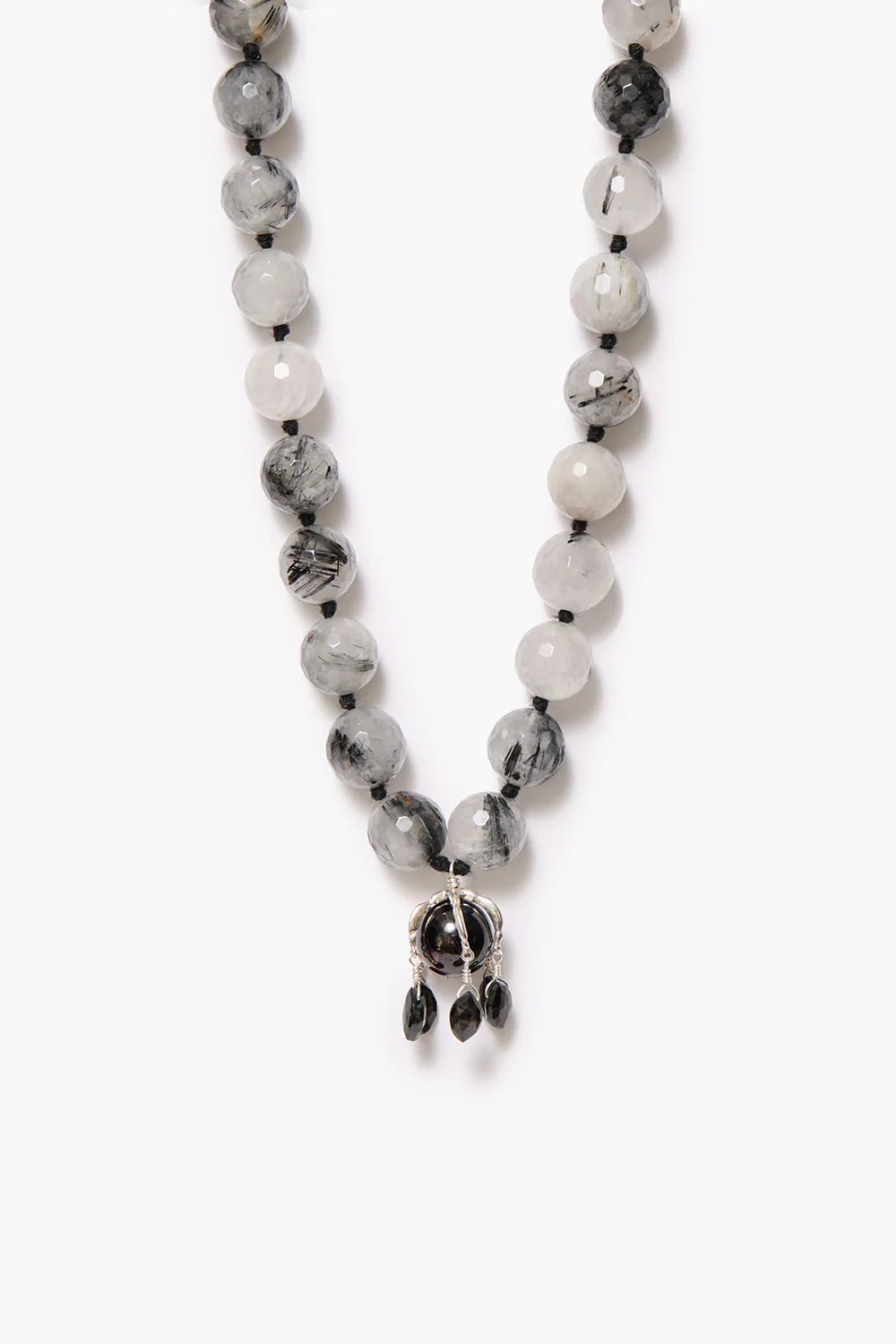 Lark Drip Necklace Tourmilated Quartz - Image 2