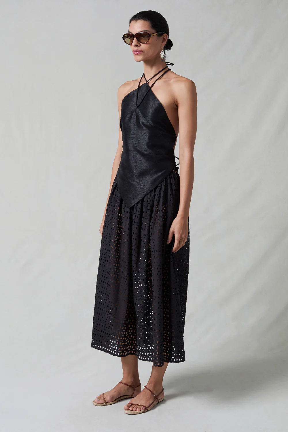 Laser Cut Ballet Skirt Black - Image 2